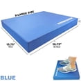 thumbnail image 5 of Exercise Balance Pad – Cushioned Non-Slip Foam Mat & Knee Pad, Vibrant Blue Extra Large, 5 of 7