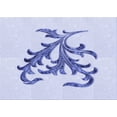 thumbnail image 1 of Ahgly Company Machine Washable Indoor Rectangle Transitional Lavender Blue Area Rugs, 2' x 5', 1 of 7