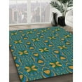 thumbnail image 2 of Ahgly Company Indoor Rectangle Patterned Mint Green Novelty Area Rugs, 3' x 5', 2 of 6