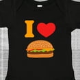 thumbnail image 4 of Inktastic I Love Cheeseburgers Boys or Girls Baby Bodysuit, 4 of 5