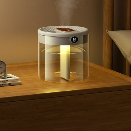 

Mini Humidifier Top Filling Cool Mist Portable Humidifier 2000ml for Baby Bedroom Office Home Auto Shut-Off