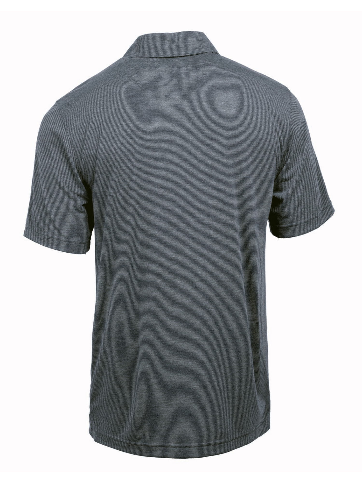 NCAA HAWAII WARRIORS Mens Grey Color Synthetic POLO Striped