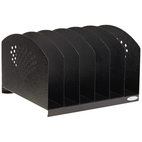 Organizador de escritorio Safco Products 3155BL, acero negro