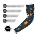 thumbnail image 5 of ALAZA Football and Star UV Sun Protection Arm Sleeves UPF 50+ Compression Cooling Sleeve 1 Pair, 5 of 7