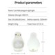 thumbnail image 2 of Naiovety Pingüino LED Luz nocturna Luz multifuncional Despertador electrónico Luz nocturna Decoración del hogar Naiovety HA017163-00, 2 of 6