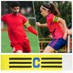 thumbnail image 2 of 2 uds brazaletes de capitán brazalete de fútbol brazalete de capitán de fútbol brazalete de líder de juego deportivo juvenil, 2 of 7