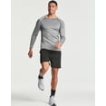 thumbnail image 5 of 4 Pack: Men's Compression Top Long Sleeve Shirt Base Layer Active Athletic Sports T-Shirts, 5 of 6
