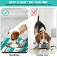 thumbnail image 4 of Aloha Waterproof Dog Bowl Mat - Absorbent Non-Slip Pet Feeding Pad - Exotic Palm Tree Design - Multi-Layer Protection, 4 of 5