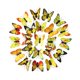 thumbnail image 2 of 200 pegatinas de mariposas para manualidades, decoración artística, calcomanías de mariposas prácticas para manualidades, , patio y fiestas al Amarillo, 2 of 8
