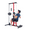 Black and Red, variant on CazToi Heavy Duty LAT Row Cable Machine with High and Low Pulley Stations for Home Gym Strength Training, Black