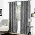 thumbnail image 2 of Bedford Homes 63A-16855 Joy Jacquard Curtain Panel, Burnished Gold - 84 in., 2 of 3
