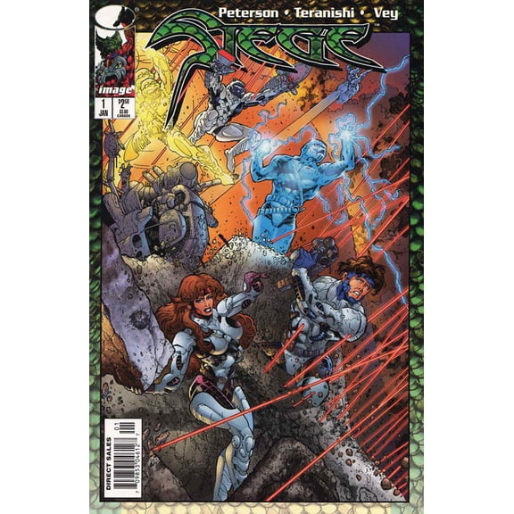 Siege #1 VF ; Image Comic Book