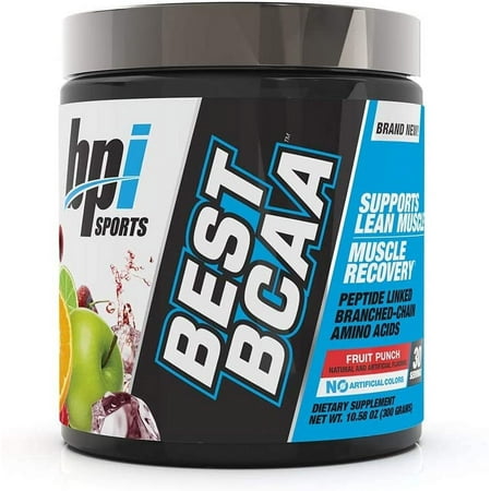 UPC 851780006306 product image for BPI Sports Best BCAA Powder  Fruit Punch  10.58-Ounce | upcitemdb.com