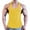 Yellow, variant on MTBLYS Men Tank Tops Summer Solid Color Crew Neck Workout Tank Tops Breathable Loose Fit Sleeveless Strapless Summer Tops Mens Shirts Casual