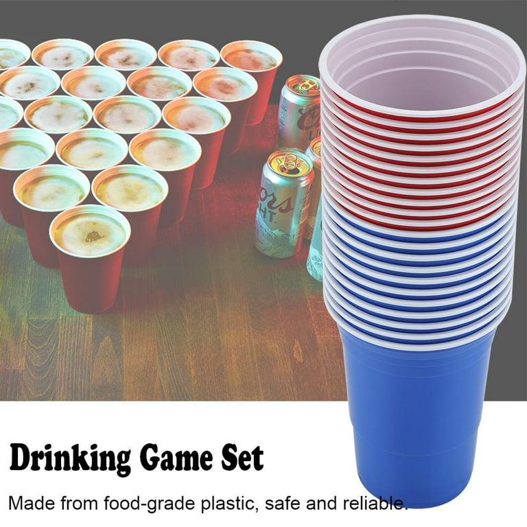 Beer Pong Cup Set Without Mat Drinking Games For Adults - Temu