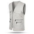 thumbnail image 2 of Gilet Utilitaire Multi-Poches pour Hommes Camping Pêche Randonnée, 2 of 3