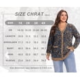 thumbnail image 4 of Cueply Women Plus Size Cardigan Open Front Button Down Sweater Lightweight Knit Jacket with Pockets Fall Winter Outerwear, 4 of 6