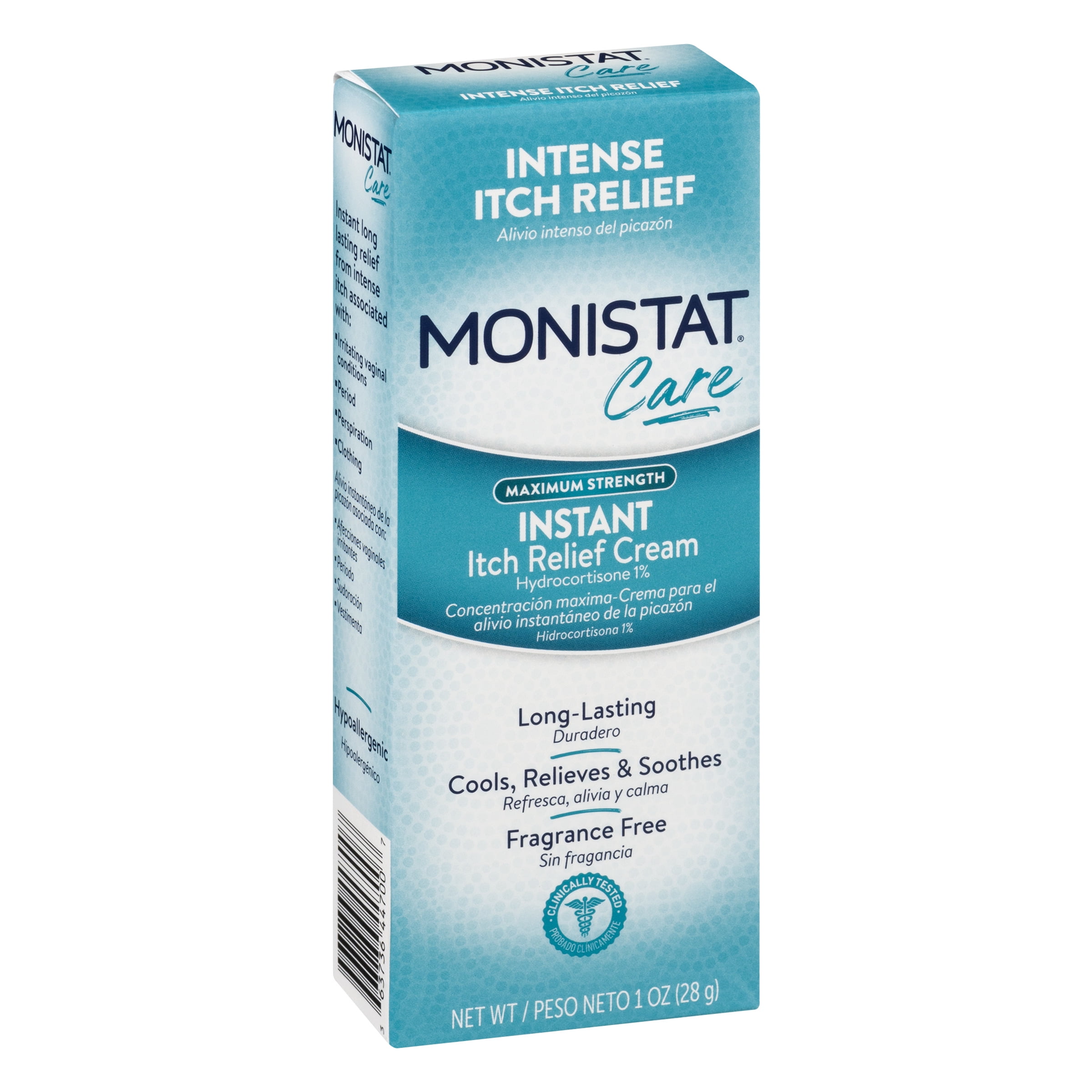 Monistat care instant itch relief spray
