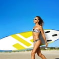 thumbnail image 4 of Goplus 10ft Inflatable Stand Up Paddle Board 6'' Thick W/ Leash Backpack Aluminum Paddle, 4 of 10