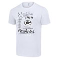 thumbnail image 2 of Men's Starter  White Green Bay Packers City Arch Team T-Shirt, 2 of 3