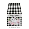 thumbnail image 3 of Easter Day Table Runner Super Soft Linen Tablecloth, 13x72 Inch Long Romantic Heart Art for Kitchen Party Holiday Picnic, 3 of 7