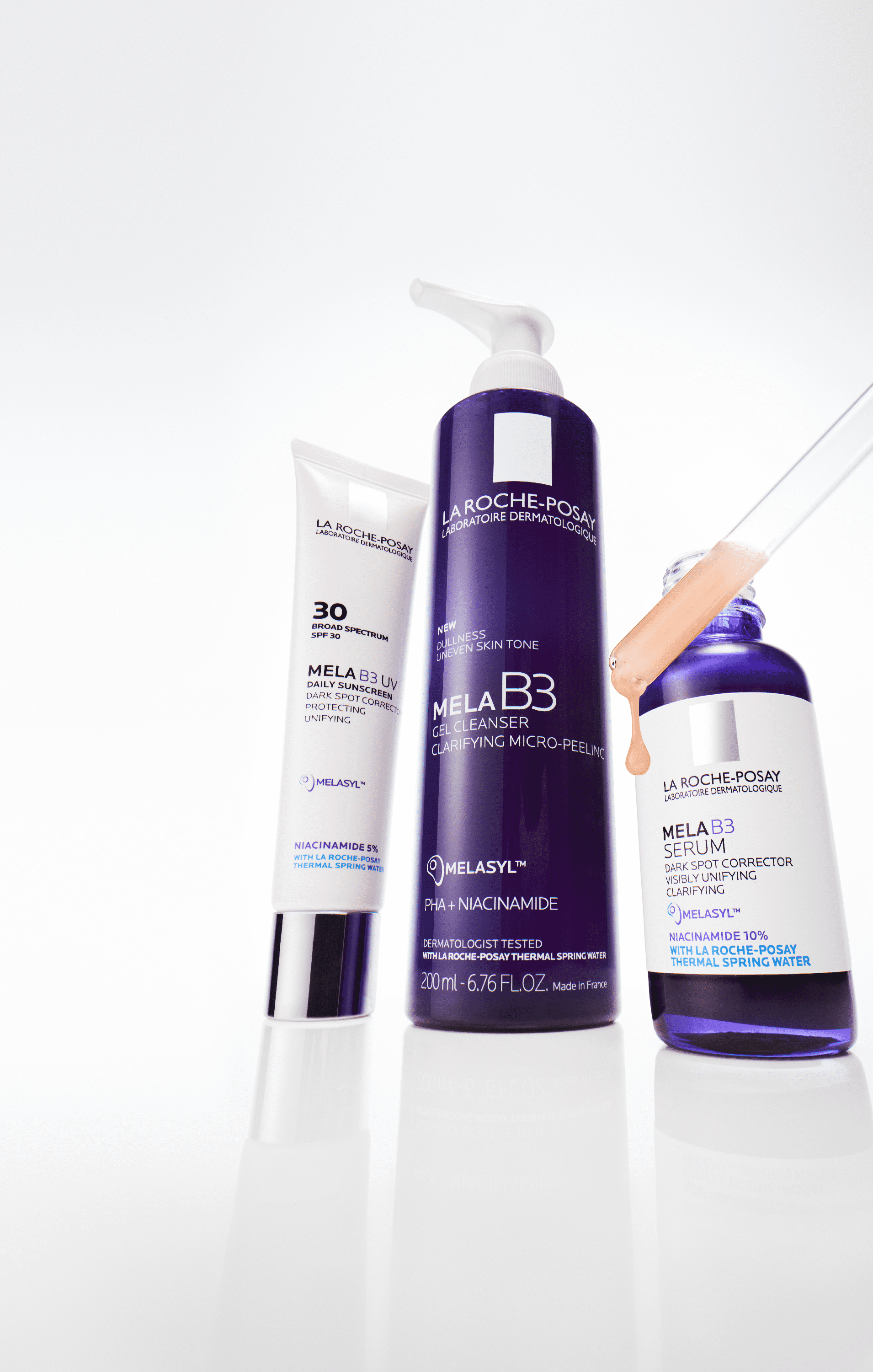 Mela B3 Dark Spot Serum & UV Daily Moisturizer Set | La
