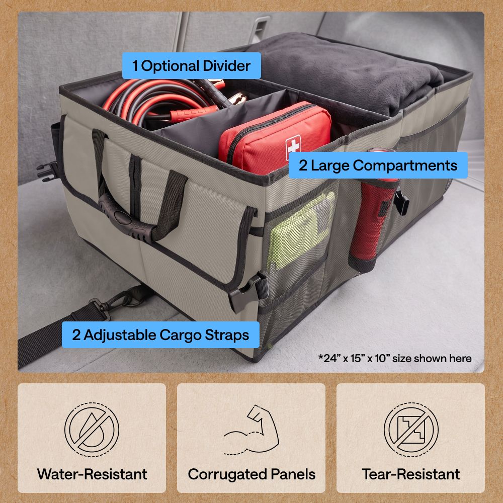 Gorilla Grip Trunk Storage Organizer, Collapsible photo 5