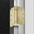 thumbnail image 7 of Cauldham (2 Pack) Heavy-Duty 4" Self-closing Spring Door Hinge with 5/8" Radius Corners, UL Listed - Brass, 7 of 7