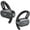 Black, variant on TOZO O2 Open Ear Earbuds with Earhook,Bluetooth Wireless Earbuds,42H Stereo Open Ear Headphones,Clear Calls Mic,App Preset 5 EQs,IPX5 Lightweight Air Conduction Headphones for Sports Running,Driving