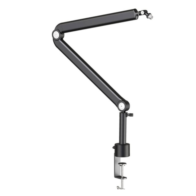 Adjustable Boom Arm for Gaming Microphone Arm Stand with Heavy Duty Clamp 360 Degree Rotating Suspension Boom Mic Stand