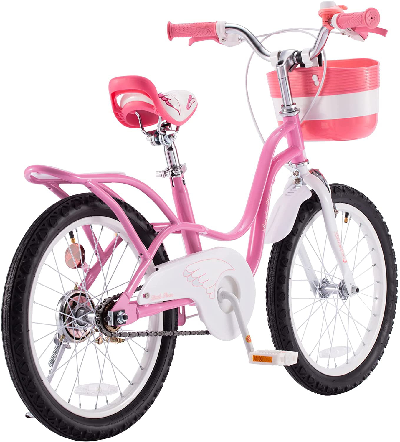 Royalbaby Little Swan Girls Kids Bike 18 Inch Childrens Beginner ...