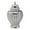 Silver, variant on Large Ceramic Ginger Jar Porcelain Ginger Jar Carved Lattice with Lid Accessories Universal Tank Arrangement Living Room Decor ,