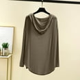 thumbnail image 4 of Womens Cardigans Lightweight, Fashion Women's Summer Casual Solid Color Loose Long Sleeves Cardigan, 4 of 6