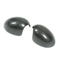 thumbnail image 4 of Door Side Rearview Mirror Cover , Wing Mirror Cover Carbon Fiber Style Clear Texture Left Right  for Car, 4 of 8