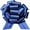 Royal Blue, variant on PMU Pull String Bows - Gift Bows for Wedding, Birthdays & Anniversaries - Ribbon Bows for Flowers & Basket Decoration - Large Bow for Gift Wrapping - Royal Blue 8 Inch 20 Loops (1/pkg) Pkg/1