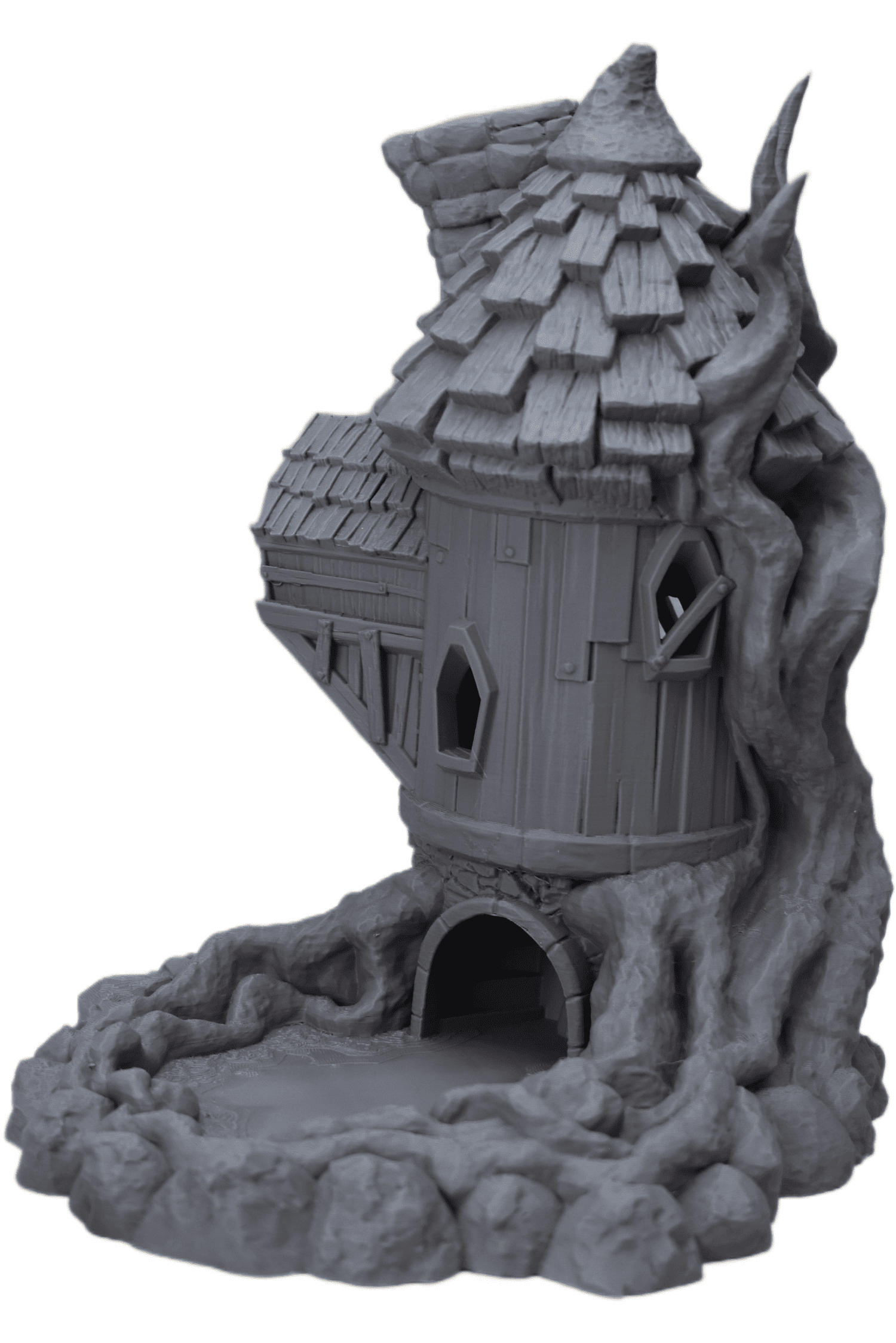 The Wizard's Tower Dice Tower - 11 Inch Tall Dice Tower, 3D Printed, Tabletop RPG, DND Accessories, Dice Tower, Dice Accessories, Role Playing Game