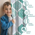 thumbnail image 3 of Blackout Kids Curtains,Boho Bohemia Geometric Line Art Childrens Insulated Curtains Set Of 2,Bedroom Essentials,Toddler Room Decor 42"x54"(106x137cm), 3 of 4