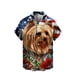 thumbnail image 3 of Camisas casuales de verano para la playa para hombre, camiseta con botones de manga corta con estampado 3D de animales, para hombre, Hemd Sommer Herren, 3 of 4