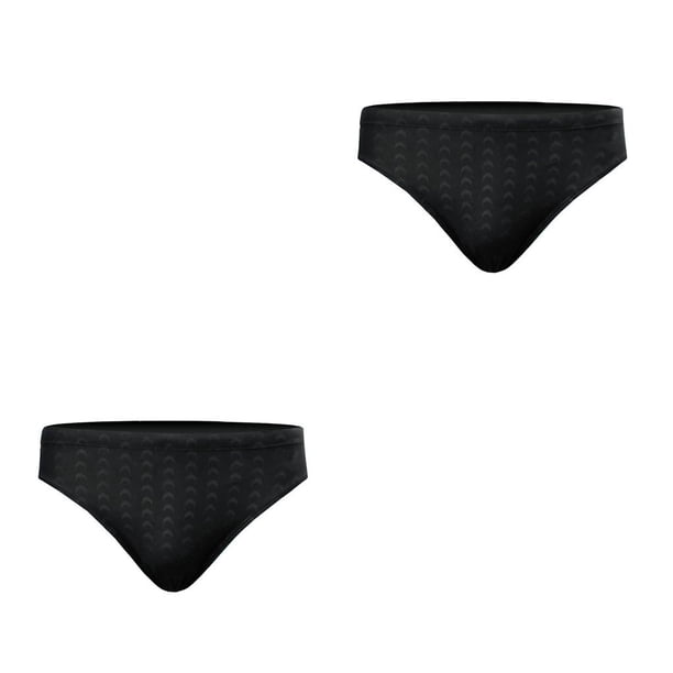 Bañador para nadar Greeniant traje de baño playa 2piezas Negro S