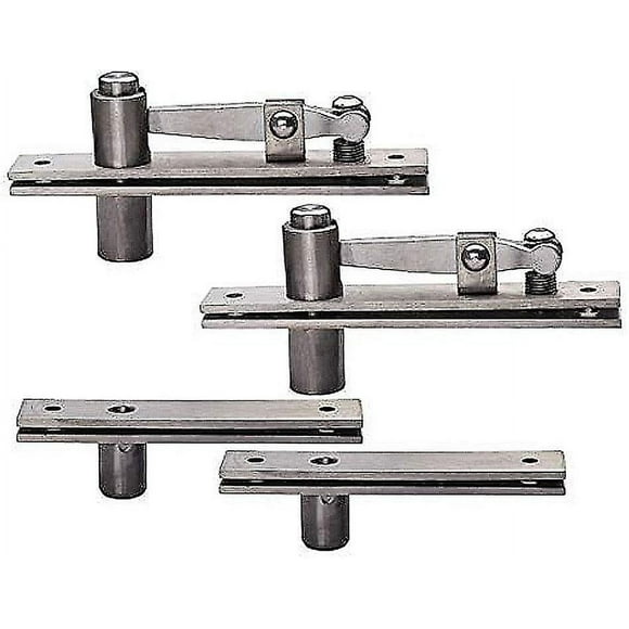 Door Pivot Hinge Heavy Duty Hidden Bookcase Hinges Secret Door Hinges 360 Degree Shaft(2pcs)