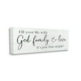 thumbnail image 3 of Stupell Industries Rustic Religious Family Quote Uplifting Calligraphy Phrase Graphic Art Gallery Wrapped Canvas Print Wall Art, Design by Susie Boyer, 3 of 5
