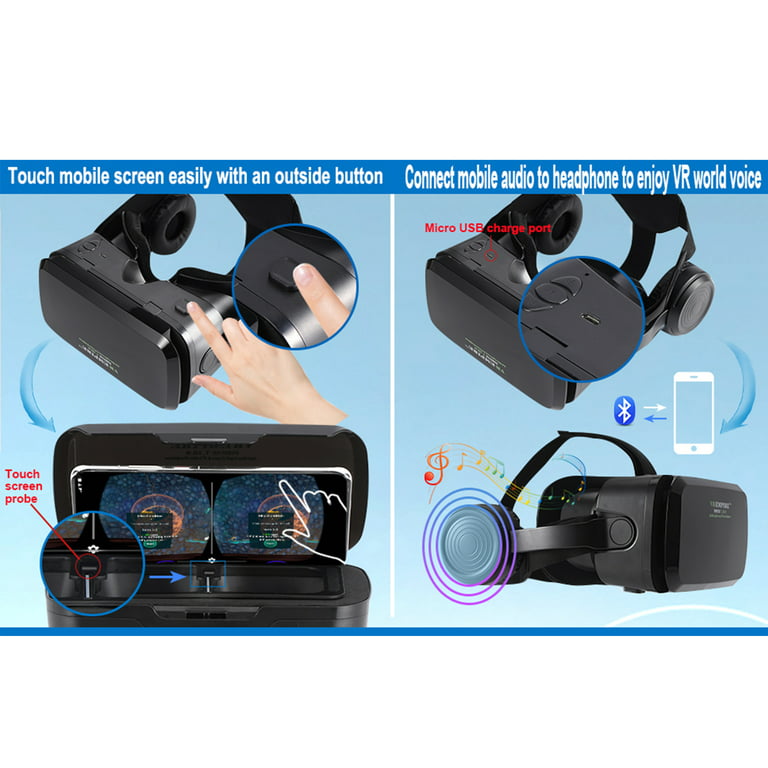 VR Headset Version Mobile Phone 3D VR Glasses Virtual Reality