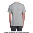 thumbnail image 3 of Playera Fruit of the Loom Para hombre cuello v, algodón sustentable, gris jaspe, talla CH, 3 of 4
