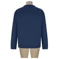 thumbnail image 5 of RRMuAzgs Men's Quarter Zip Up Pullover Long Sleeve Casual Sweatshirt Lightweight Stand Up Collar Solid Color Sweaters, 5 of 6