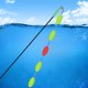 thumbnail image 1 of Flotadores de pesca de siete estrellas Color brillante Línea de cola suave Boyas Herramientas de pesca (50 cm) Ehuebsd Para estrenar, 1 of 6