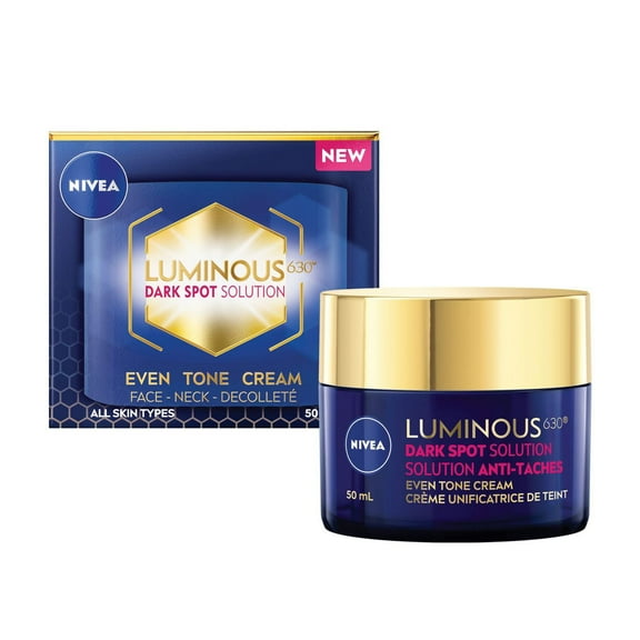 fr-CA NIVEA LUMINOUS630 Crème unificatrice de teint Solution anti-taches pour tous les types de 50mL