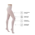 thumbnail image 4 of Pantimedia Media Semitransparente Sedoso Ajuste Perfecto Para Mujer 3 Piezas Blanco G, 4 of 5