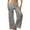 Grey, variant on Glitter Sequin Pants Women Low Rise Elastic Waist Wide Leg Flowy Sparkly Pants for Disco Party Dancewear Clubwear
