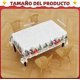 thumbnail image 5 of Mantel Navideño, Navideño Rectangular de 60 x 84 Pulgadas, Diseño Muñeco Nieve Invierno, Casa, y Árboles Navidad, Manteles Navideños Perfecto para Fiesta/Picnic/Cena/Decoración (Blanco) Mu帽eco nieve, 5 of 7