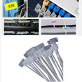 thumbnail image 2 of 100 unidades de corbatas desechables de nylon para bricolaje, sellos autobloqueables, longitud ajustable Feliz Sencillez, 2 of 5